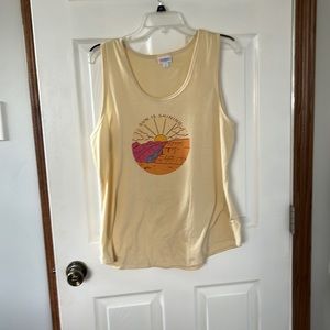 LuLaRoe Tank Top 2XL